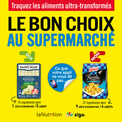 Książka Le Bon Choix au supermarché - Nouvelle édition lanutrition.fr