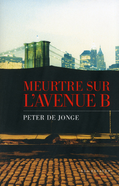 Boek Meurtre sur l'avenue B Peter de Jonge