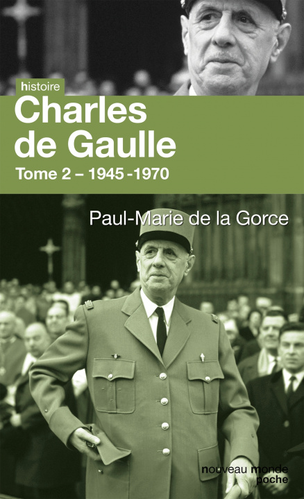 Carte Charles de Gaulle Paul-Marie de la Gorce