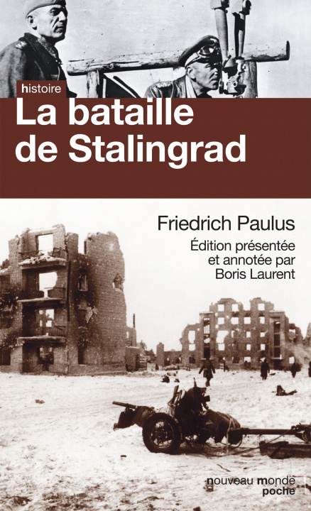Könyv La bataille de Stalingrad Friedrich Paulus