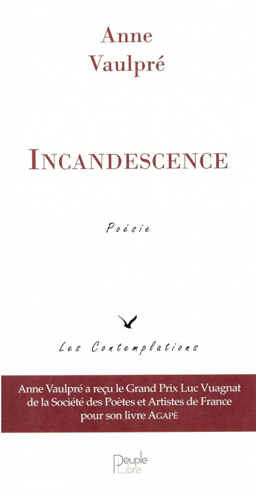 Buch Incandescence VAULPRE ANNE