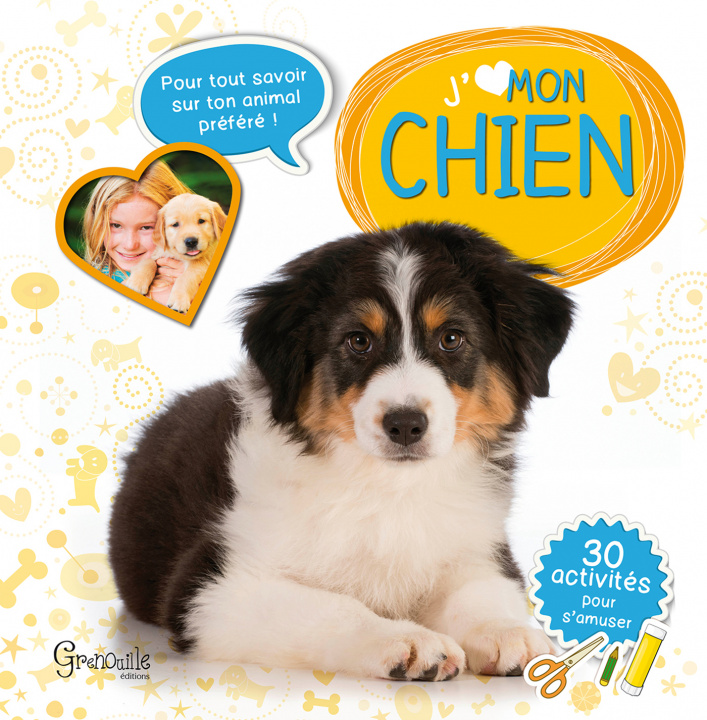 Knjiga J'aime mon chien 