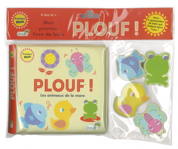 Carte Plouf - animaux de la mare (livre de bain) GALLOWAY FHIONA