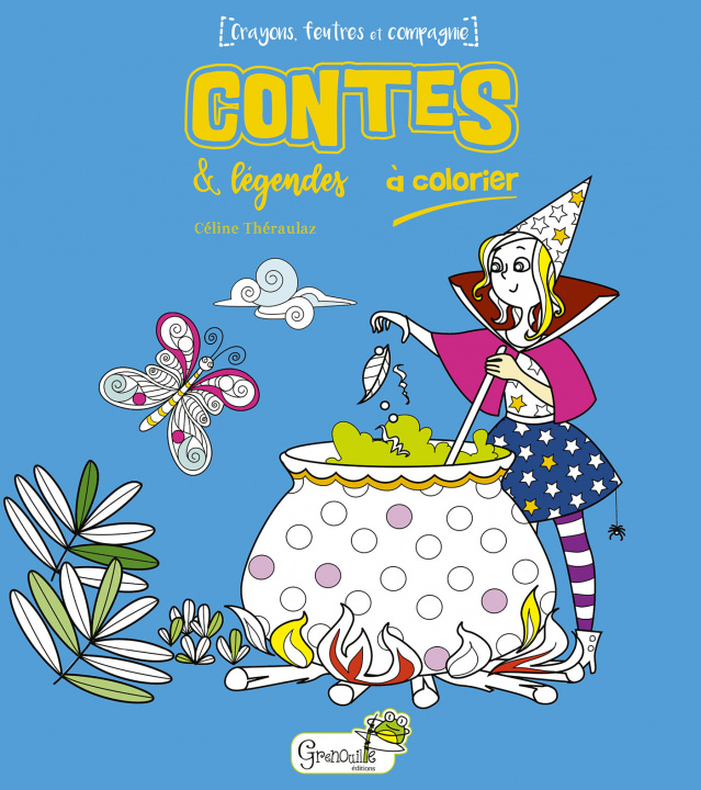 Knjiga Contes et légendes à colorier THERAULAZ C