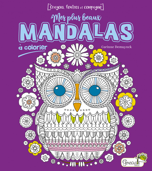 Knjiga Mes plus beaux mandalas à colorier DEMUYNCK CORINN