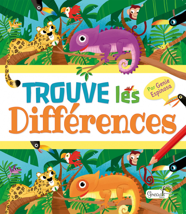 Libro Trouve les différences Regan