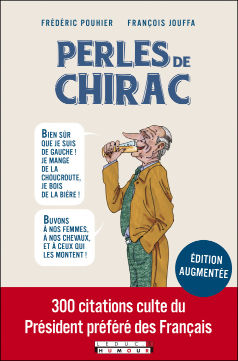 Kniha Perles de Chirac POUHIER