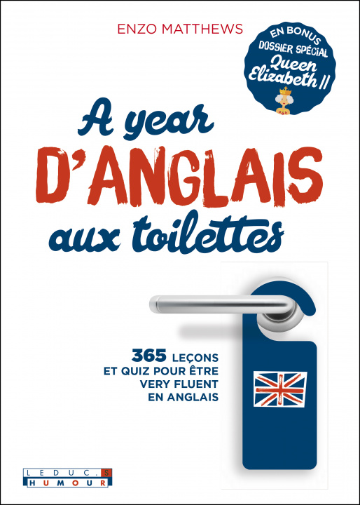 Książka A year d'anglais aux toilettes MATTHEWS