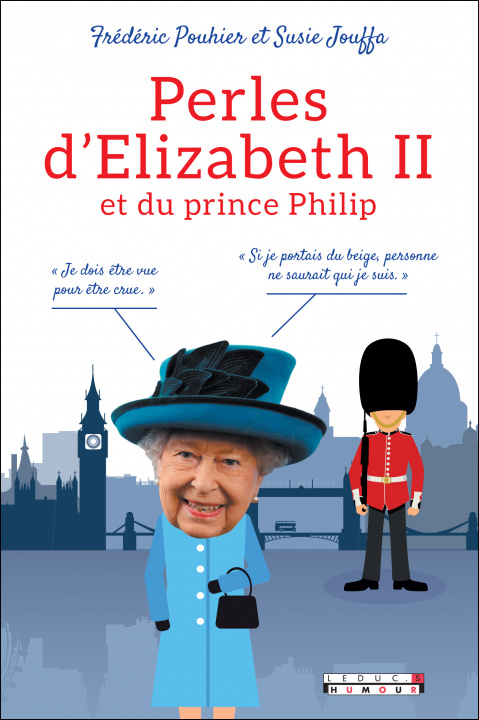 Kniha Perles d'Elizabeth II et du prince Philip POUHIER