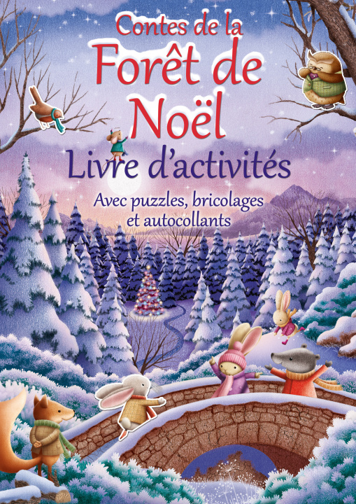 Kniha Contes de la forêt de Noël - Livre d'activités Senior