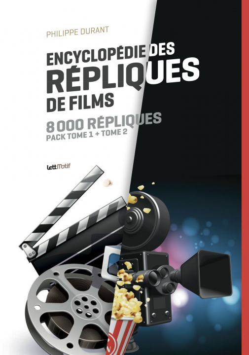 Könyv Encyclopédie des répliques de films (pack tome 1 + tome 2) DURANT PHILIPPE