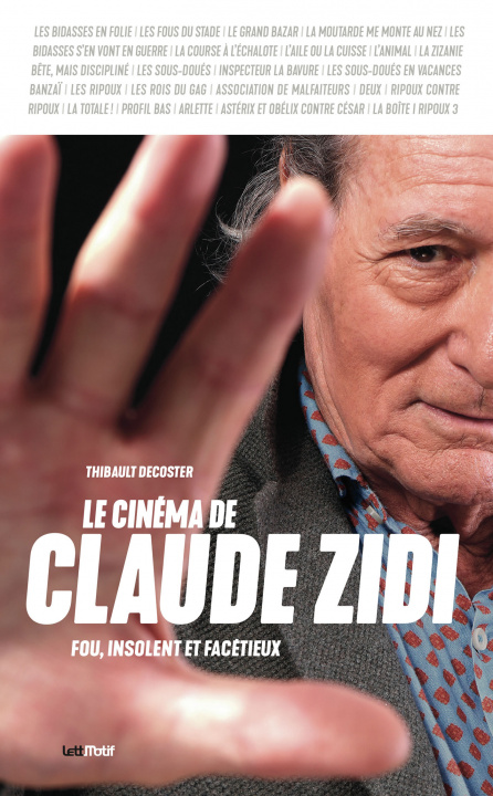 Kniha Le cinéma de Claude Zidi Decoster