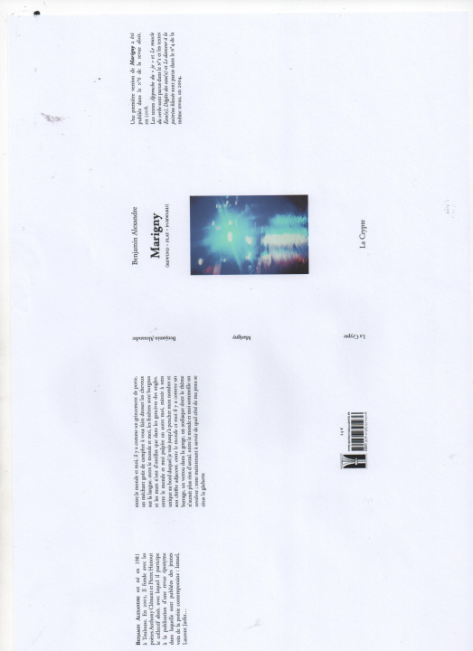 Book Marigny - rewind , play, forward Alexandre