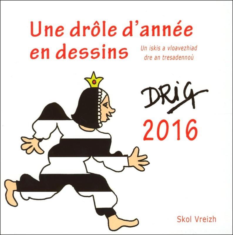 Kniha Une drôle d'année en dessins - 2016 