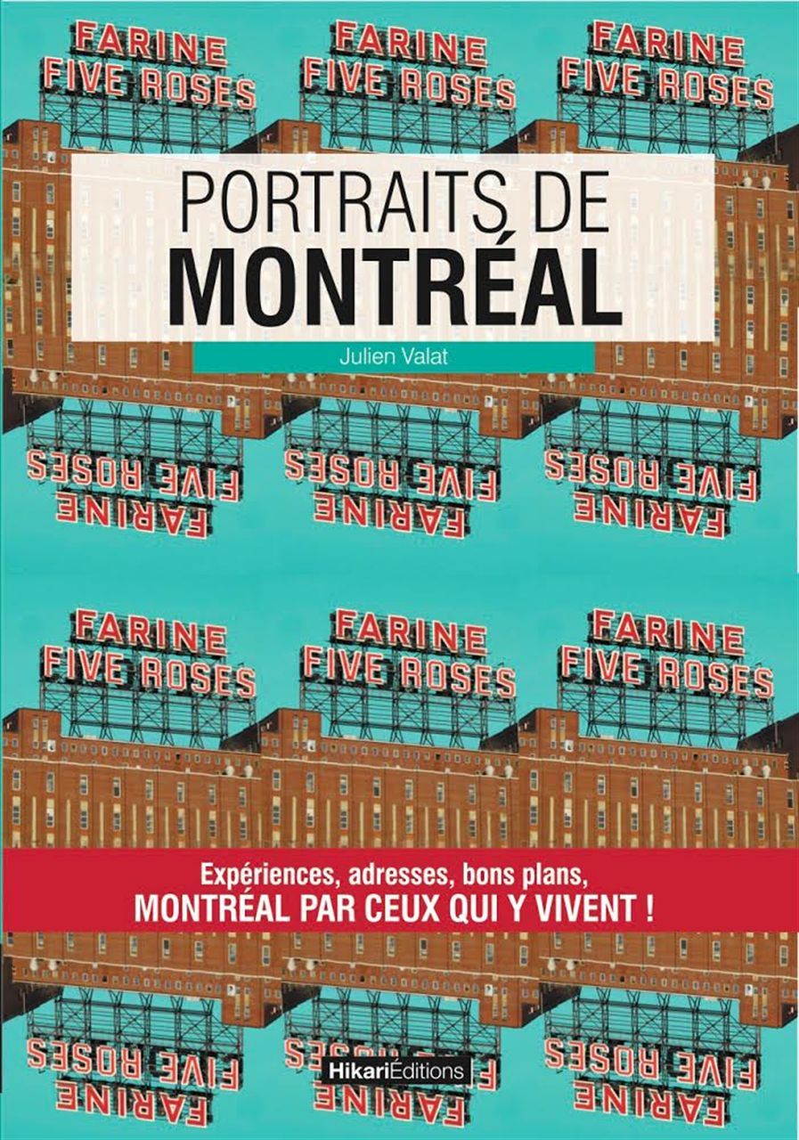 Kniha Portraits de Montreal Julien Valat