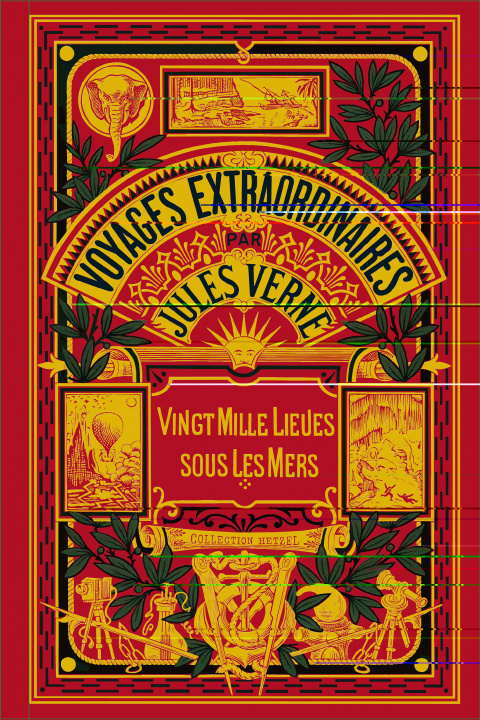 Könyv vingt mille lieues sous les mers t2 (coll. hetzel) Jules Verne