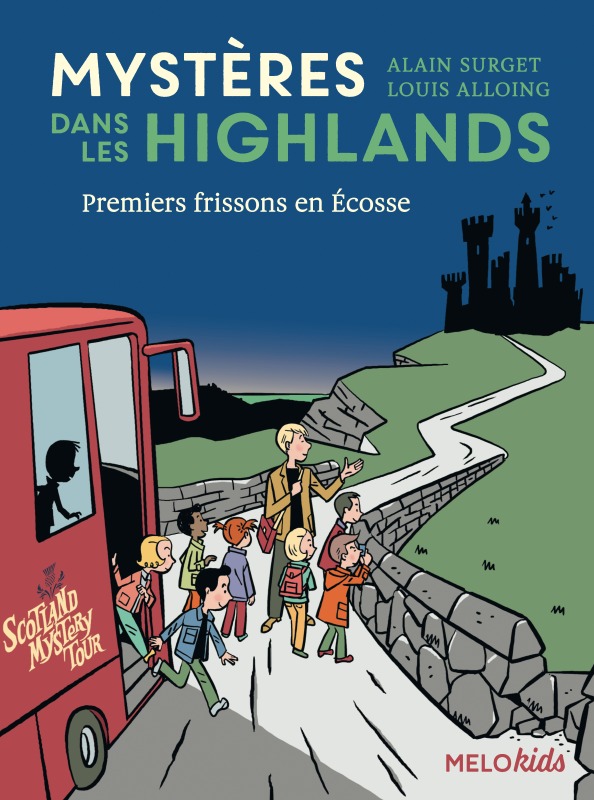 Knjiga Premiers frissons en ecosse ALAIN SURGET