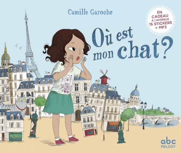 Kniha Ou est mon chat ? with stickers CAMILLE GAROCHE