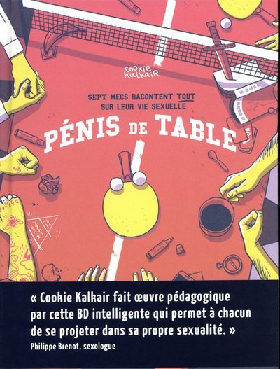 Buch Pénis de table Cookie Kalkair