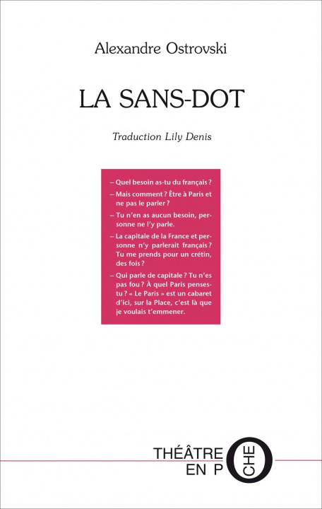 Kniha La Sans-Dot Alexandre