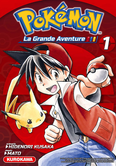 Книга Pokémon, La Grande Aventure - tome 1 Hidenori Kusaka