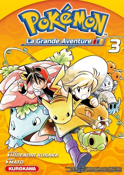 Kniha Pokémon, La Grande Aventure - tome 3 Hidenori Kusaka