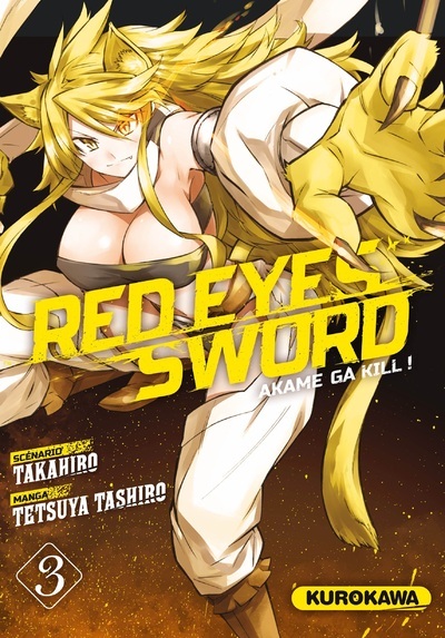 Buch Red Eyes Sword - Akame Ga Kill ! - tome 3 Takahiro