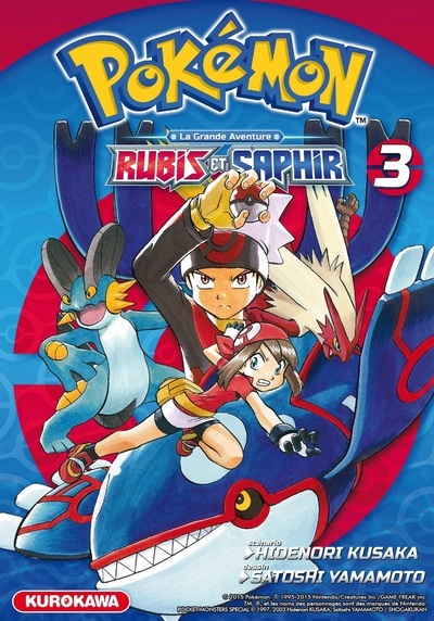 Kniha Pokémon Rubis et Saphir - tome 3 Hidenori Kusaka