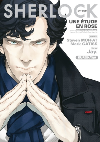 Книга Sherlock - épisode 01, Une étude en rose Steven Moffat