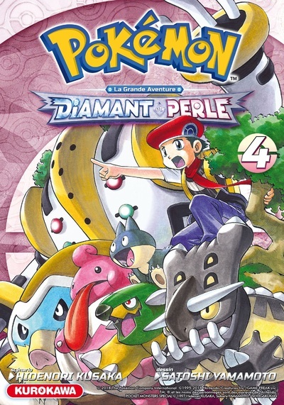 Kniha Pokémon Diamant Perle / Platine - tome 4 Hidenori Kusaka