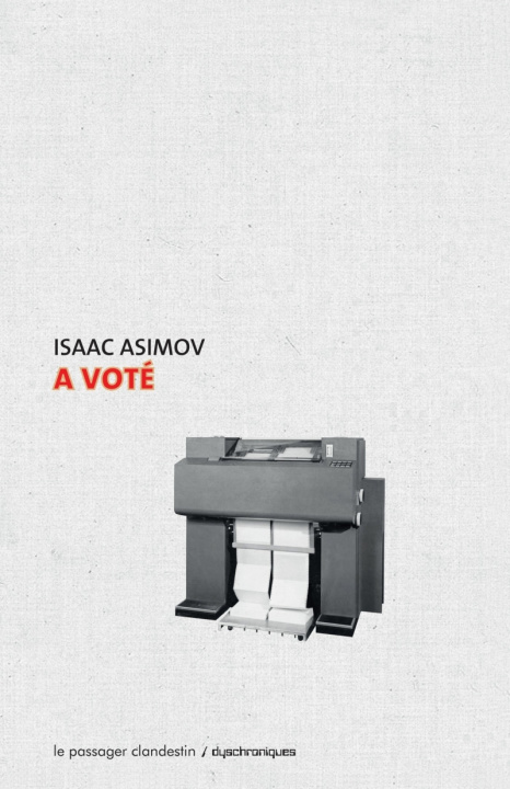 Könyv A voté Isaac Asimov