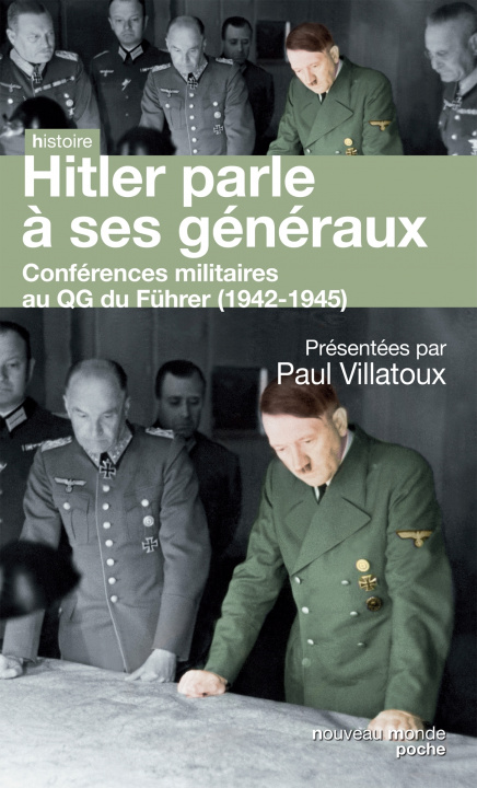 Carte Hitler parle à ses généraux Adolf Hitler