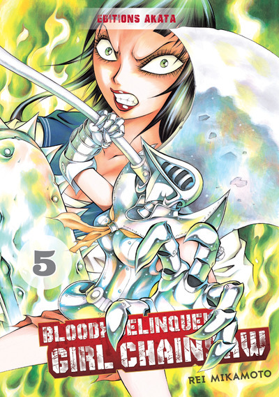 Könyv Bloody Delinquent Girl Chainsaw - tome 5 Rei Mikamoto
