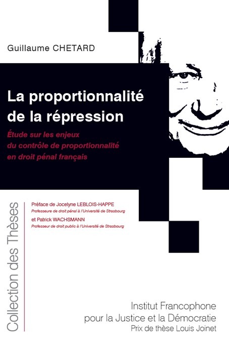 Knjiga La proportionnalité de la répression Chetard