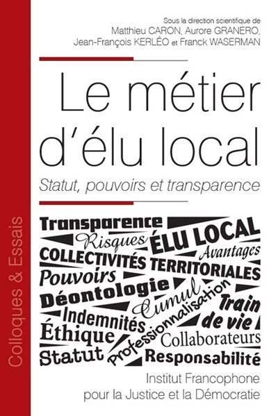 Kniha Le métier d'élu local CARON M.