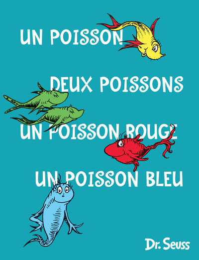 Book Un poisson deux poissons un poisson rouge un poisson bleu Stephen Carrière