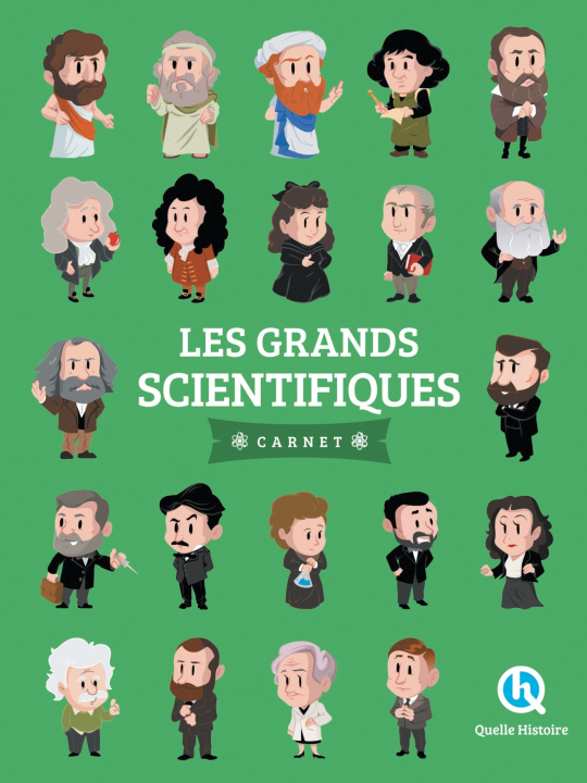 Книга Les grands scientifiques - Carnet Claire L'Hoër