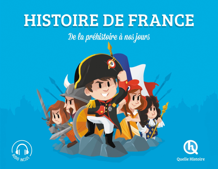 Carte Histoire de France - CLassique + (2nd ed) Leslie-Fleur Picardat
