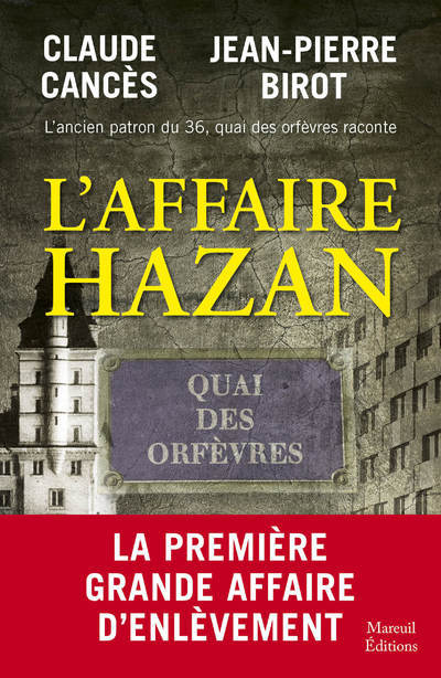 Kniha L'affaire Hazan Claude Cancès