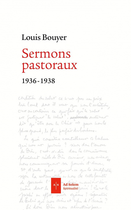 Könyv Sermons pastoraux Louis Bouyer