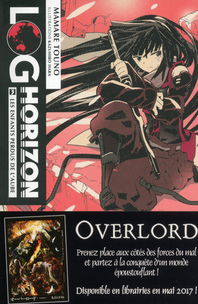 Knjiga Log Horizon - tome 3 Mamare Touno