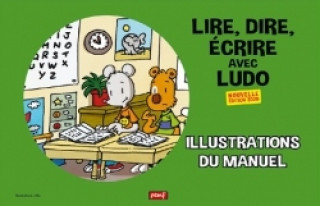 Kniha 36 POSTERS A3 ILLUSTRATIONS DU MANUEL/  METHODE DE LECTURE LUDO ED 2020 RIUS
