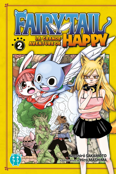 Carte Fairy Tail - La grande aventure de Happy T02 