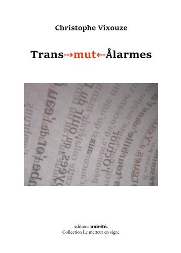 Książka Trans-mut-Alarmes Vixouze