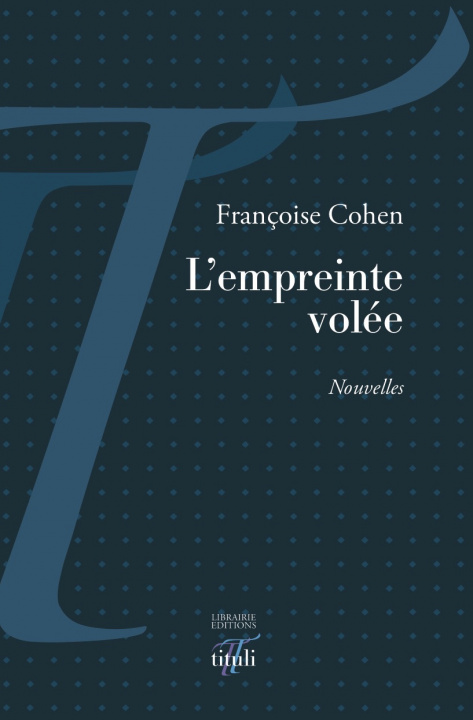 Livro L'empreinte volée Cohen