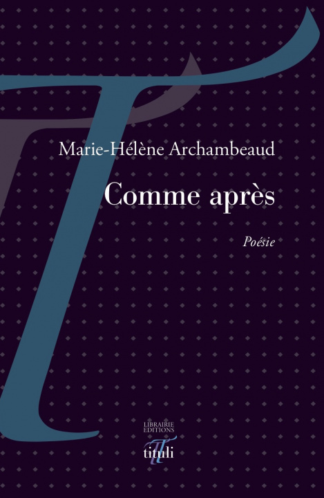 Knjiga Comme après Archambeaud