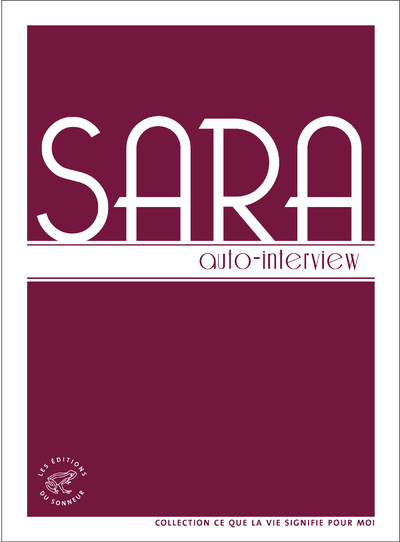 Boek Auto-interview Sara