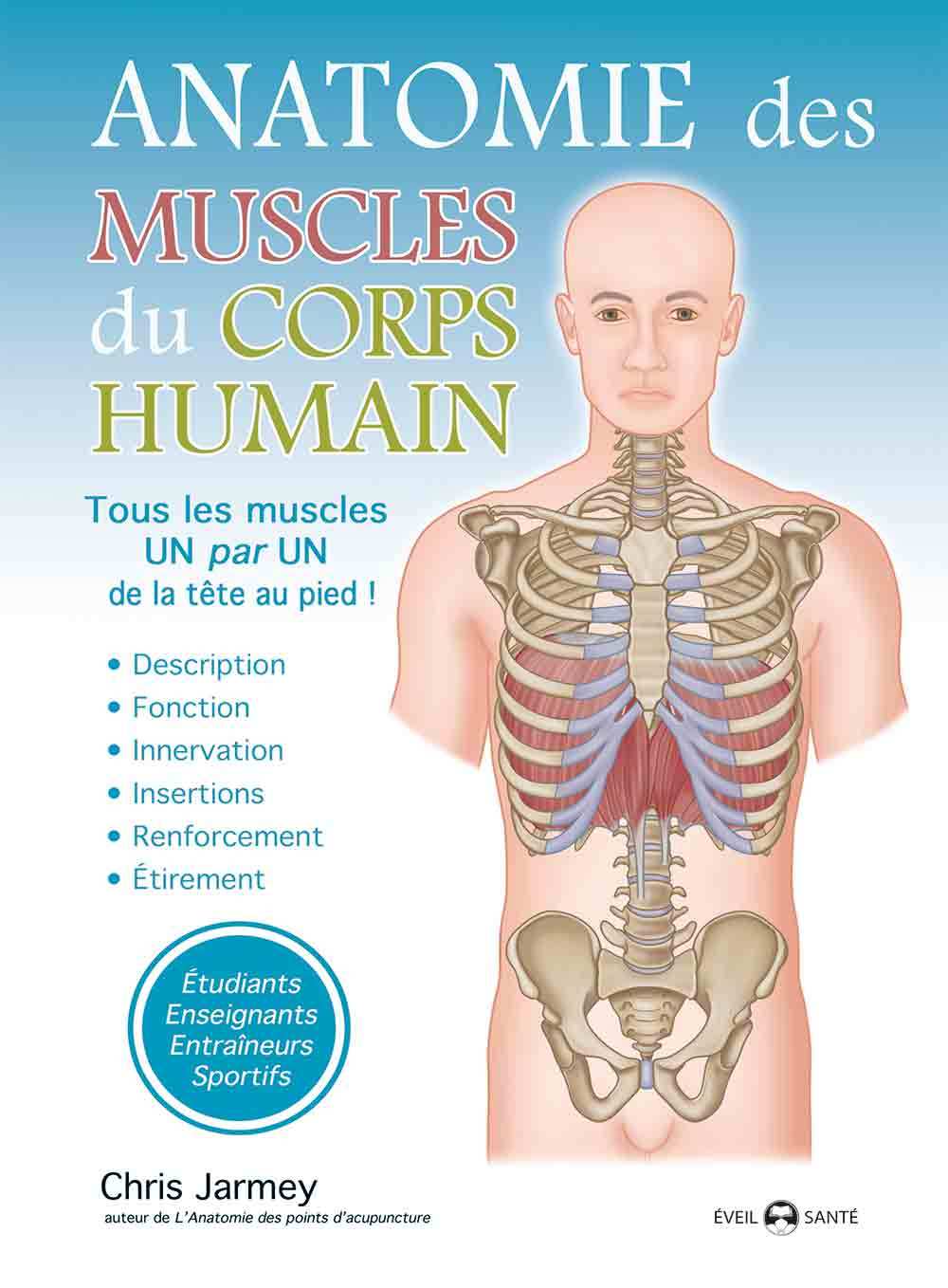 Kniha Anatomie des muscles du corps humain JARMEY