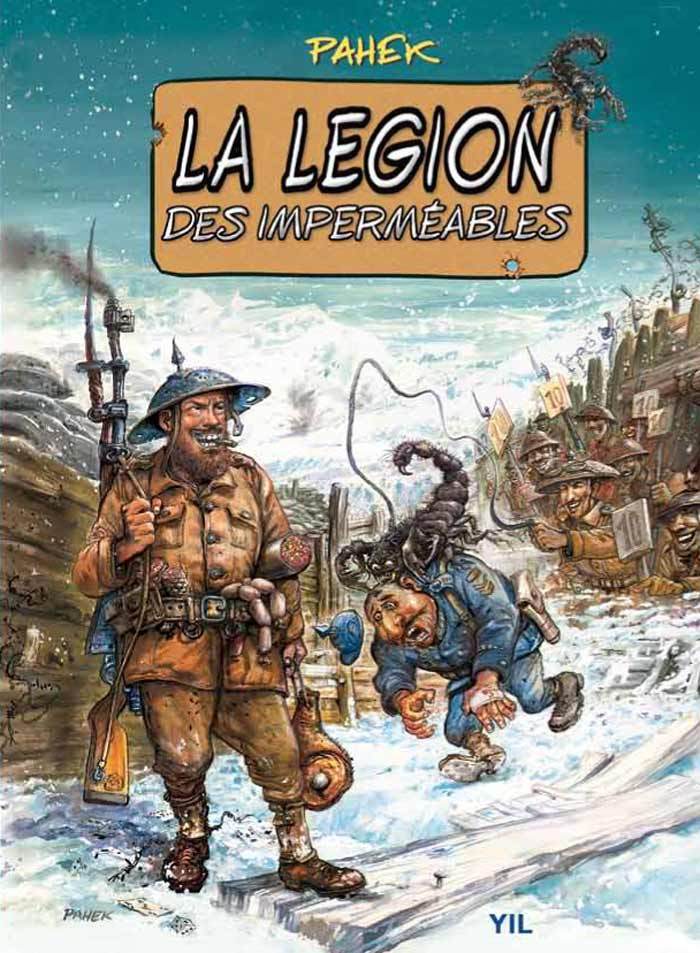 Livro La Légion des Imperméables Pahek