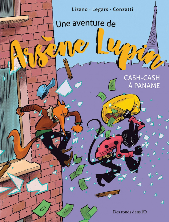 Książka Une aventure de Arsène Lupin - Cash-Cash à Paname Joël Legars